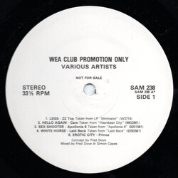 Various WEA Club Promotion Only Vinyl LP USED