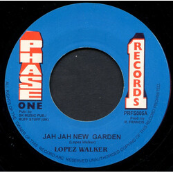 Lopez Walker Jah Jah New Garden Vinyl 7" USED