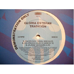 Gloria Estefan Tradición Vinyl 12" USED