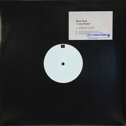 West End Love Rules Vinyl 12" USED