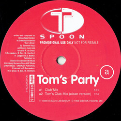T-Spoon Tom's Party Vinyl 12" USED