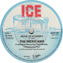 The Mexicano Move Up Starsky / Jamaican Child Vinyl 7" USED
