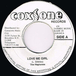 The Heptones Love Me Girl Vinyl 7" USED