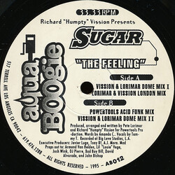 Richard "Humpty" Vission / Sugar The Feeling Vinyl 12" USED