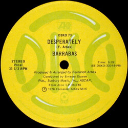 Barrabas Desperately / Broadway Star Vinyl 12" USED