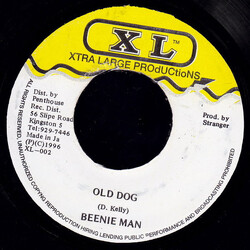 Beenie Man Old Dog Vinyl 7" USED