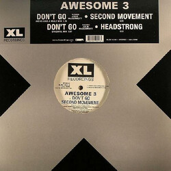 Awesome 3 Don't Go Vinyl 12" USED
