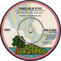 Free Travellin' In Style Vinyl 7" USED