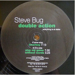 Steve Bug Double Action (Everything Is At Stake) Vinyl 12" USED