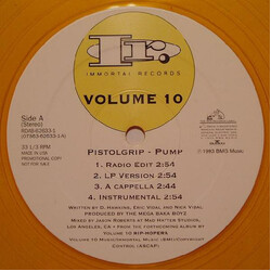 Volume 10 Pistolgrip-Pump Vinyl 12" USED