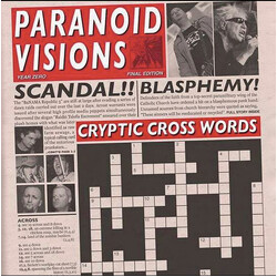 Paranoid Visions Cryptic Cross Words Multi Vinyl LP/CD USED