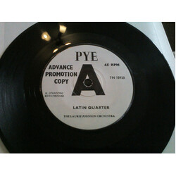 The Laurie Johnson Orchestra Latin Quarter Vinyl 7" USED