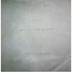 Joy Division Love Will Tear Us Apart Vinyl 7" USED