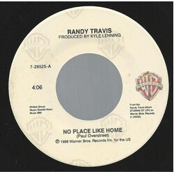Randy Travis No Place Like Home Vinyl 7" USED