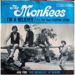 The Monkees I'm A Believer Vinyl 7" USED