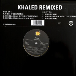 Khaled Khaled Remixed Vinyl 12" USED