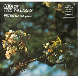 Frédéric Chopin / Peter Katin The Waltzes Vinyl LP USED
