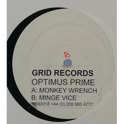 Optimus Prime Monkey Wrench / Minge Vice Vinyl 12" USED