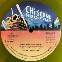 Gene Chandler When You're Number 1 Vinyl 12" USED