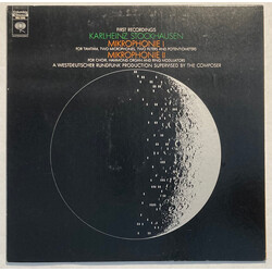 Karlheinz Stockhausen Mikrophonie I / Mikrophonie II Vinyl LP USED