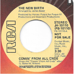New Birth Comin' From All Ends Vinyl 7" USED
