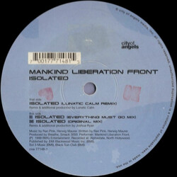 Mankind Liberation Front Isolated Vinyl 12" USED