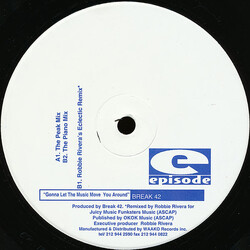 Break 42 Gonna Let The Music Move You Around Vinyl 12" USED