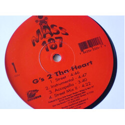 Mass 187 G's 2 Tha Heart / Southside Vinyl 12" USED