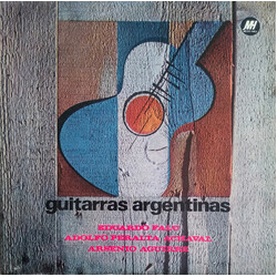 Eduardo Falú / Adolfo Peralta Achaval / Arsenio Aguirre Guitarras Argentinas Vinyl LP USED