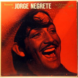 Jorge Negrete Memories of Jorge Negrete Vinyl LP USED