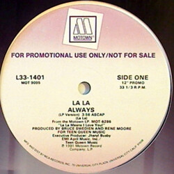 La La Always Vinyl 12" USED