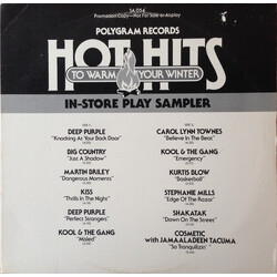 Various Hot Hits To Warm Your Winter Vinyl LP USED