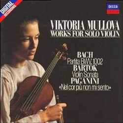 Johann Sebastian Bach / Béla Bartók / Niccolò Paganini / Viktoria Mullova Works For Solo Violin Vinyl LP USED