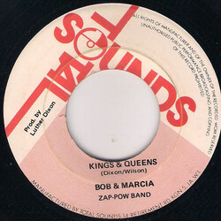 Bob & Marcia / Zap Pow I Like To Live The Love / Kings & Queens Vinyl 7" USED