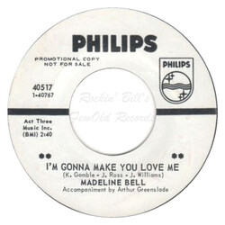 Madeline Bell I'm Gonna Make You Love Me / Picture Me Gone Vinyl 7" USED