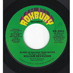 William DeVaughn Blood Is Thicker Than Water Vinyl 7" USED