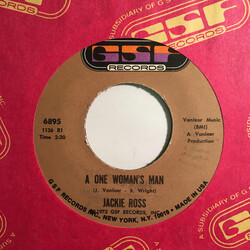 Jackie Ross A One Woman's Man / Take The Weight Off Me Vinyl 7" USED