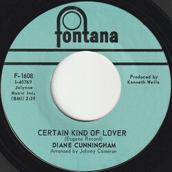 Diane Cunningham (2) Certain Kind Of Lover Vinyl 7" USED