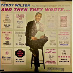 Teddy Wilson And Then They Wrote Vinyl LP USED
