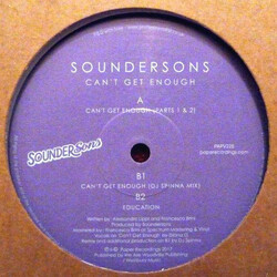 Soundersons Can't Get Enough Vinyl 12" USED