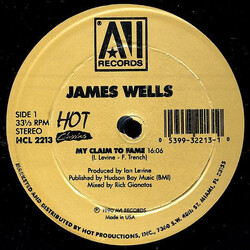 James Wells / Eastbound Expressway My Claim To Fame / Never Let Go Vinyl 12" USED