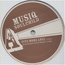 Musiq Soulchild Give More Love (Remixed By Sivad Productions) Vinyl 12" USED