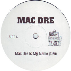 Mac Dre Mac Dre Is My Name Vinyl 12" USED