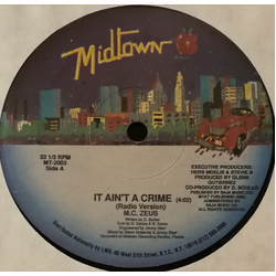 MC Zeus It Ain't A Crime Vinyl 12" USED