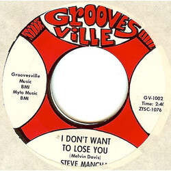 Steve Mancha I Don't Want To Lose You Vinyl 7" USED