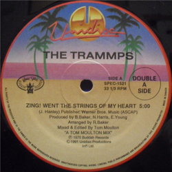 The Trammps Zing Went The Strings Of My Heart / Hold Back The Night / Penguin At The Big Apple Vinyl 12" USED