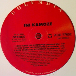 Ini Kamoze Here Comes The Hotstepper Vinyl 12" USED