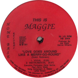 This Is Maggie Love Goes Around Like A Merry-Go-Round Vinyl 12" USED
