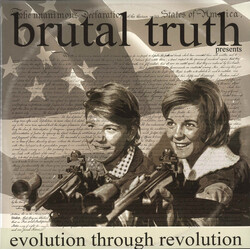 Brutal Truth Evolution Through Revolution Vinyl LP USED