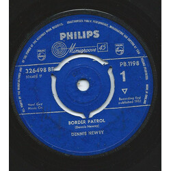 Dennis Newey Border Patrol Vinyl 7" USED